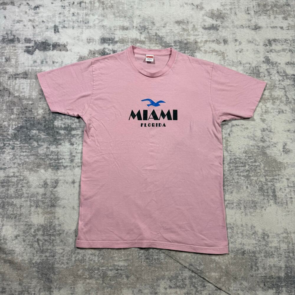 Authentic Supreme Miami Florida Tee L